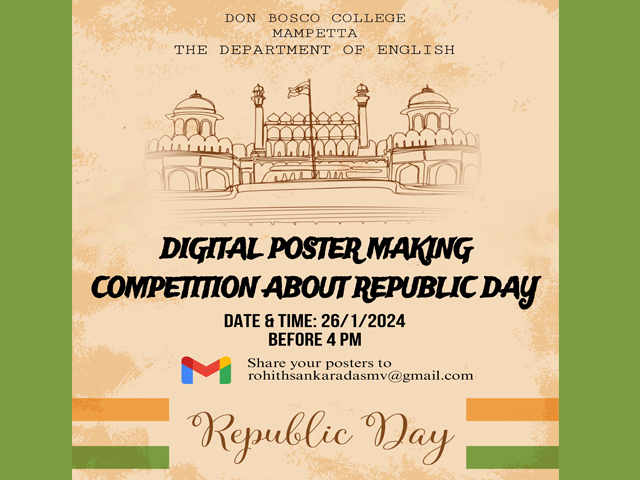 Republic Day Digital Poster Making Competiton